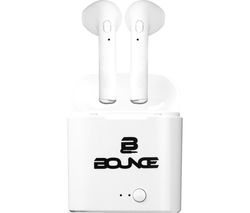 Clef Series BO-1111-WT Wireless Bluetooth Earphones - White