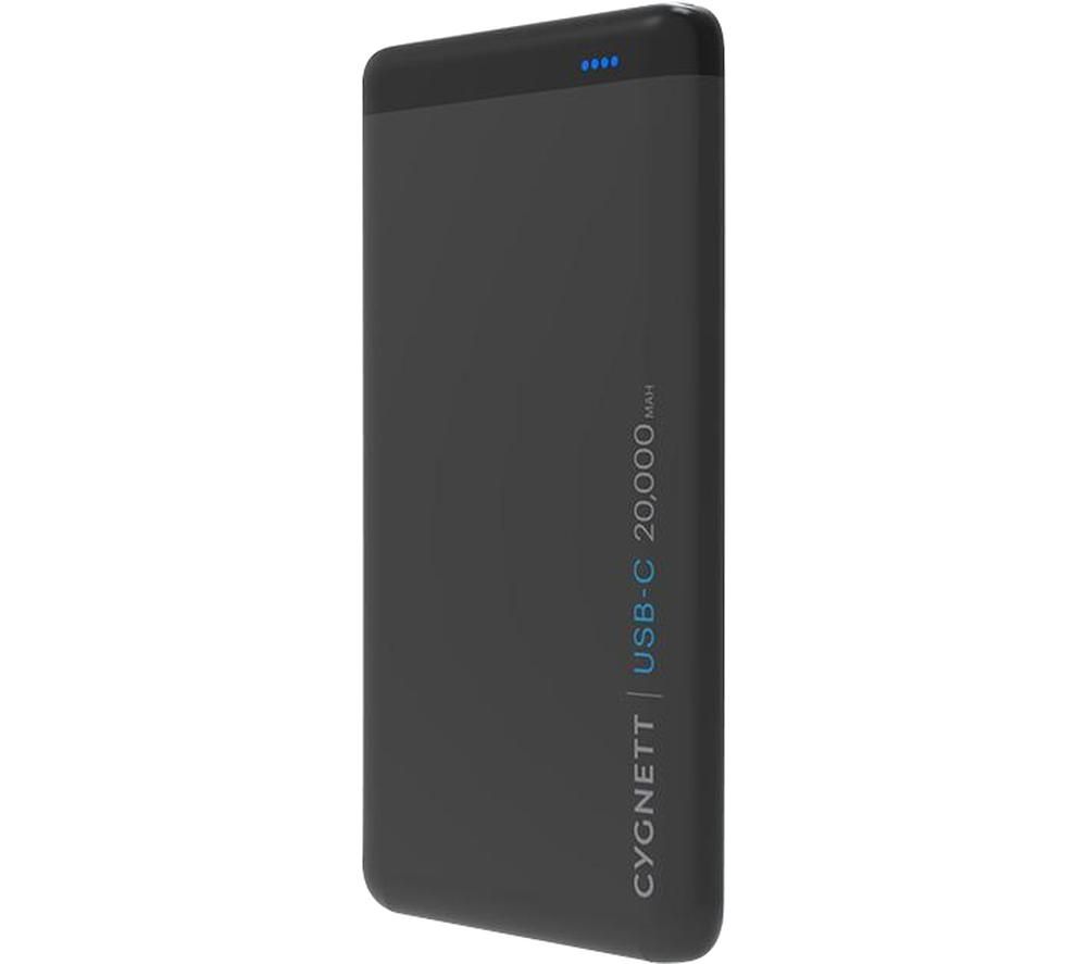 CYGNETT ChargeUp Pro Portable Power Bank - Black, Black