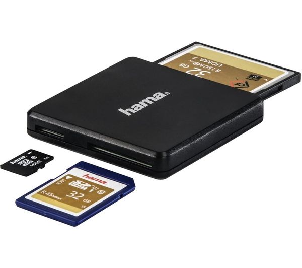 Buy HAMA 124022 USB 3.0 MultiCard Reader Free Delivery Currys