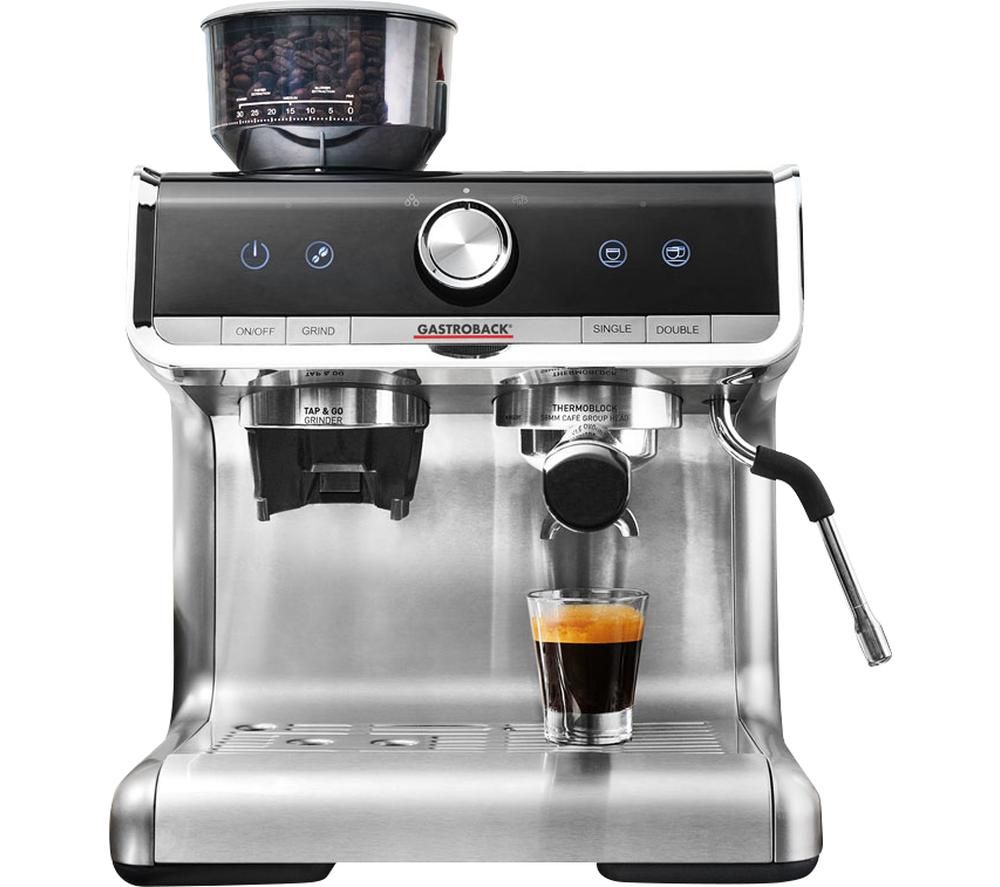 GASTROBACK 42616 Design Espresso Barista Pro Coffee Machine - Silver, Silver