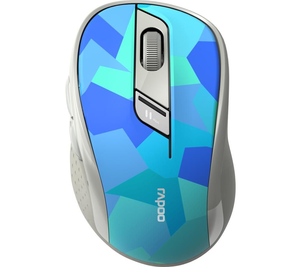 RAPOO M500 Wireless Optical Mouse - Camo Blue