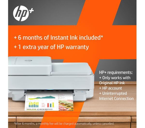 223r3b687 Hp Envy 6432e All In One Wireless Inkjet Printer With Fax And Instant Ink With Hp 3345