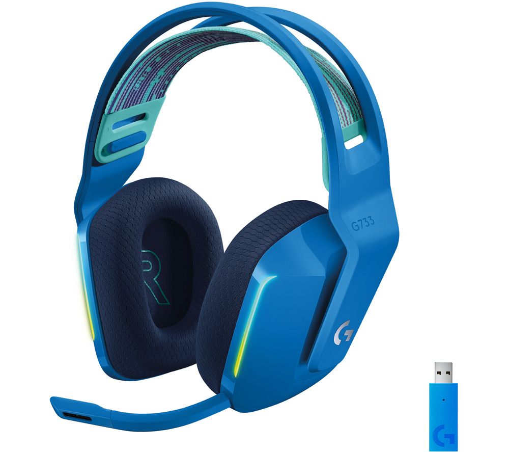 G733 LIGHTSPEED Wireless Gaming Headset - Blue