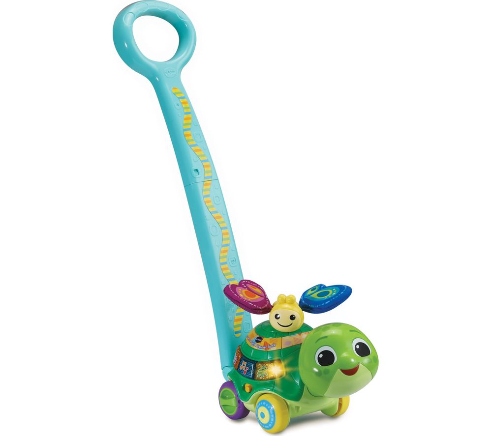 2-in-1 Push & Discover Turtle Baby Toy