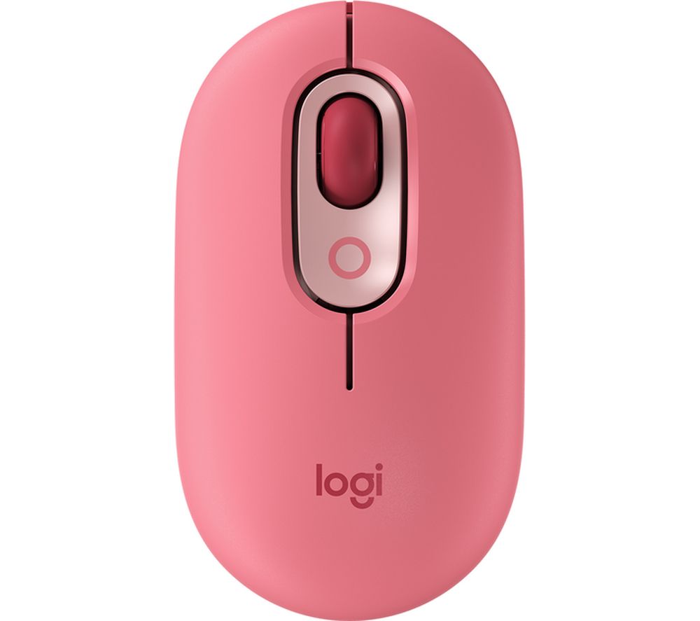 LOGITECH Pop Wireless Optical Mouse - Heartbreaker Rose