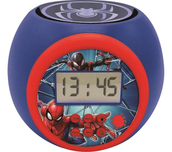 Lexibook Rl977sp Projector Alarm Clock Spider Man