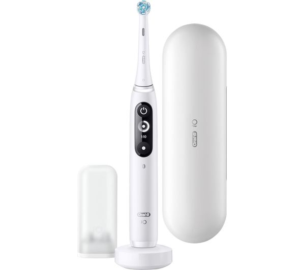 ORAL B iO 7 Electric Toothbrush - White - ORAIO7WH - Currys Business