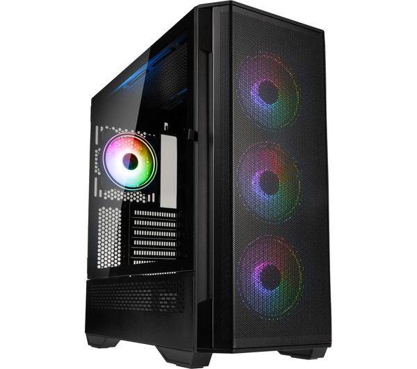 Kolink Observatory Y Mesh Argb E Atx Mid Tower Pc Case Black