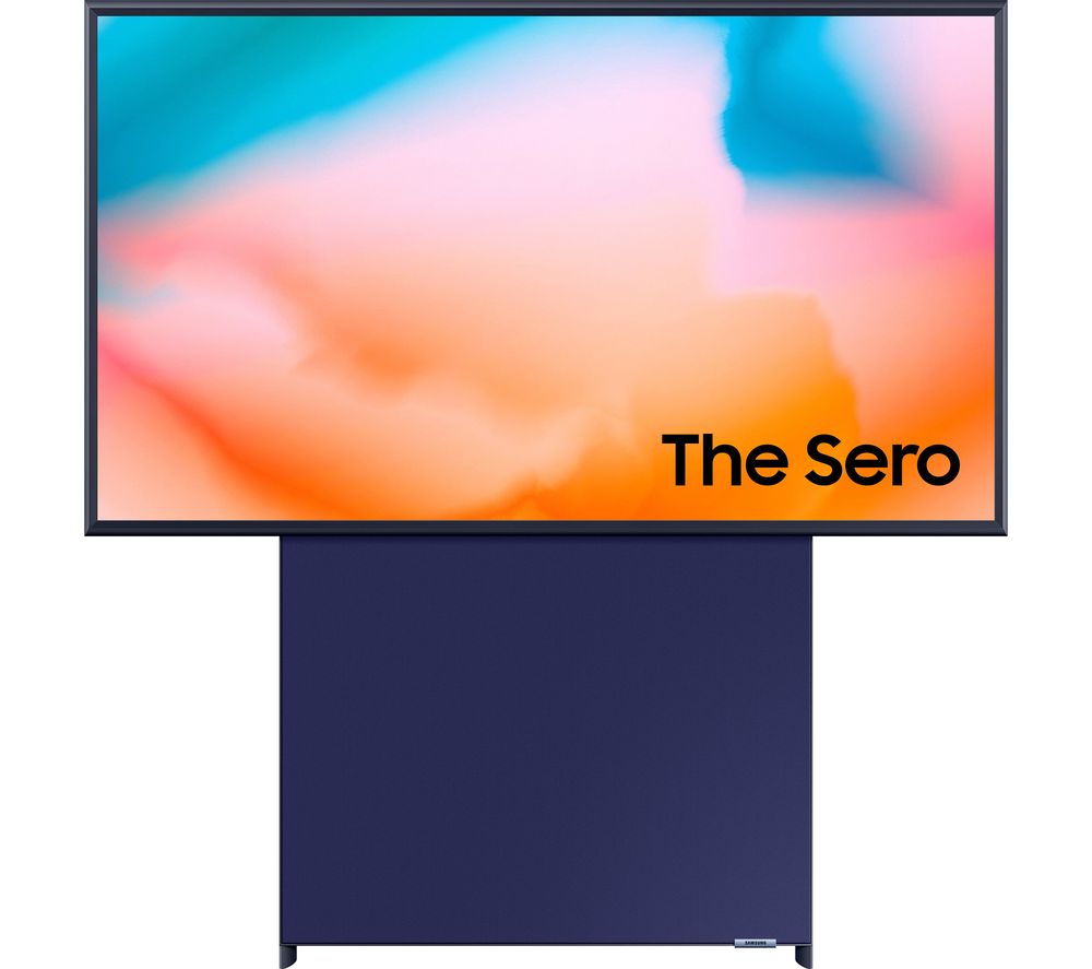 The Sero QE43LS05BGUXXU 43" Smart 4K Ultra HD HDR QLED TV with Bixby & Alexa - Navy Blue