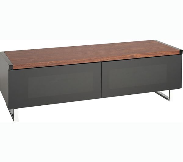 Avf Panorama Pm120wb 1200 Mm Reversible Top Tv Stand Walnut Or Black