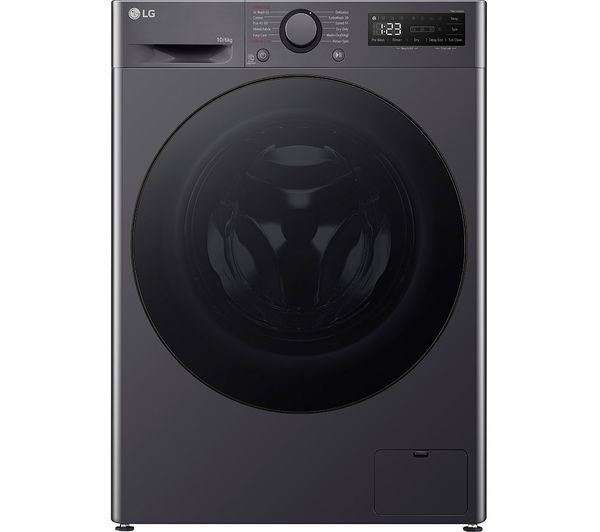 Lg Turbowash360 With Ai Fwy706gbtn1 10 Kg Washer Dryer Grey