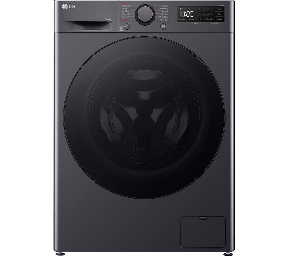 TurboWash360 with AI FWY706GBTN1 10 kg Washer Dryer - Grey