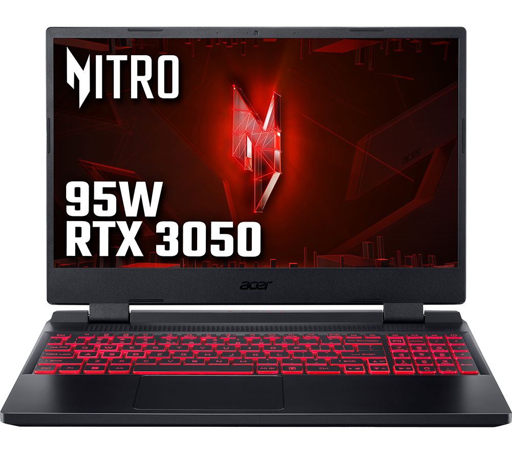Nitro 5 AN515-58-53WE 15.6" Gaming Laptop - Intel® Core™ i5, RTX 3050, 1 TB SSD