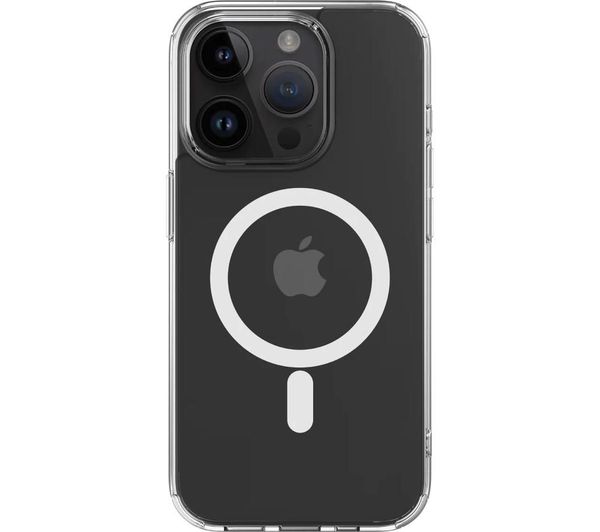 QDOS Hybrid Force + Snap iPhone 15 Pro Case with MagSafe - Clear