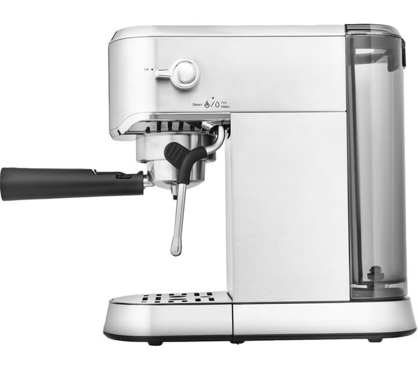 172022 - MORPHY RICHARDS Compact Espresso Coffee Machine - Stainless ...