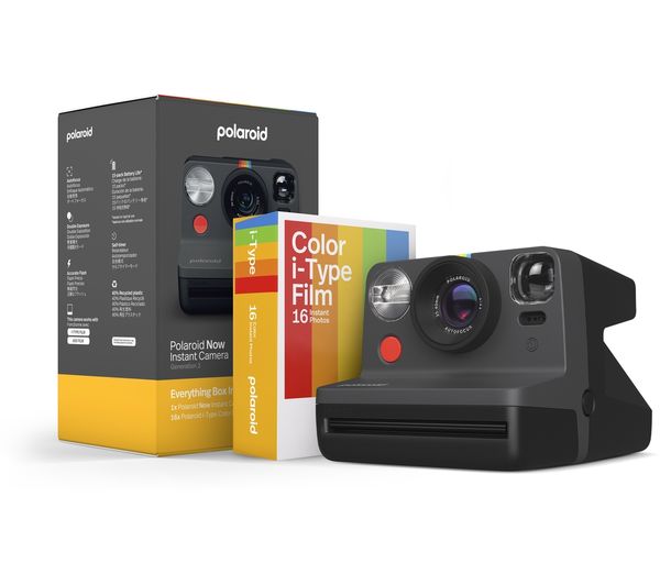 Image of POLAROID Now Generation 2 Instant Camera Everything Box - Black