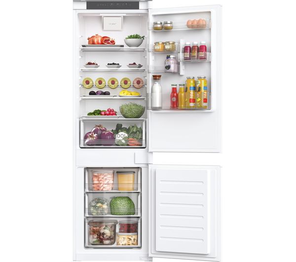 Hoover Hobl3518evwk Integrated Smart 70 30 Fridge Freezer Sliding Hinge