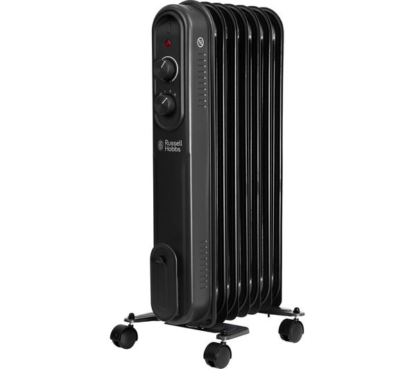 RUSSELL HOBBS RHOFR7004B Portable Oil-Filled Radiator - Black