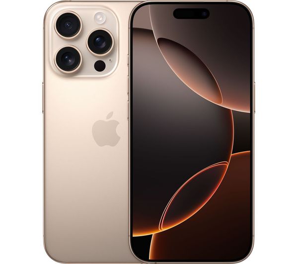 APPLE iPhone 16 Pro - 256 GB, Desert Titanium