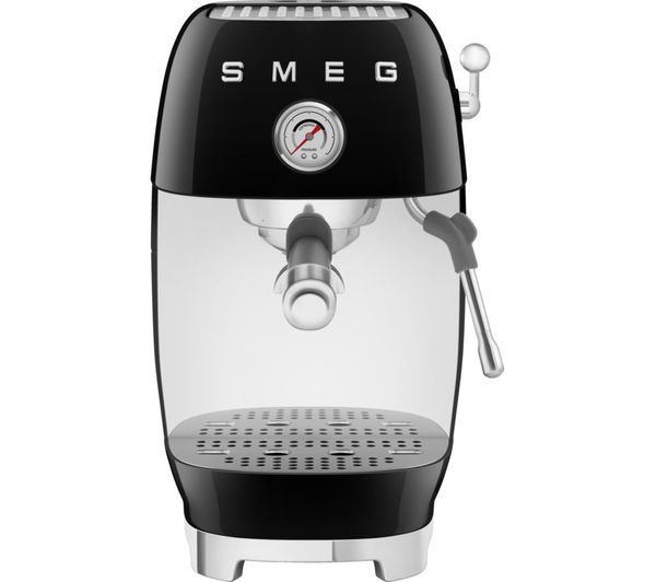 Smeg Ecf03bluk Coffee Machine Black