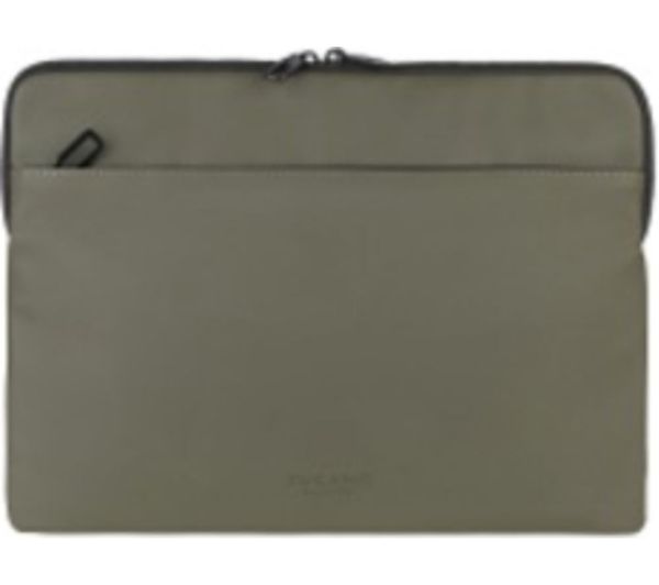 An image of TUCANO Gommo 15.6" Laptop Sleeve - Military Green