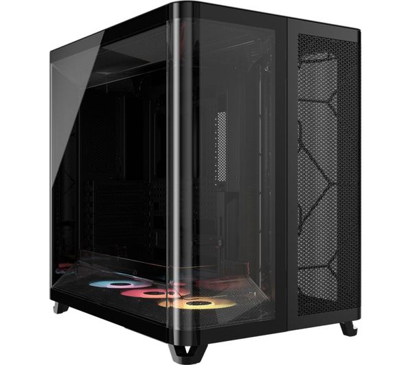 An image of CORSAIR Air 5400 RS-R ARGB ATX Mid-Tower PC Case - Black