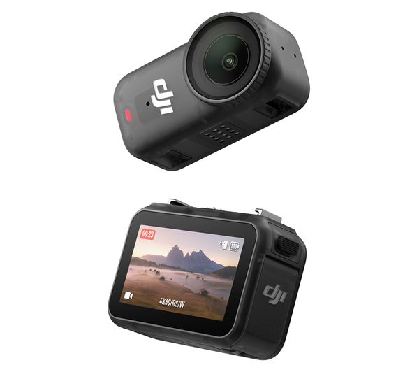 An image of DJI Osmo Nano Standard Combo 4K Ultra HD Action Camera - Black, 128 GB