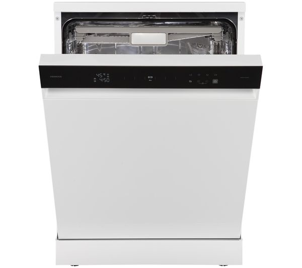 An image of KENWOOD KDWD16W26 Full-size Dishwasher - White
