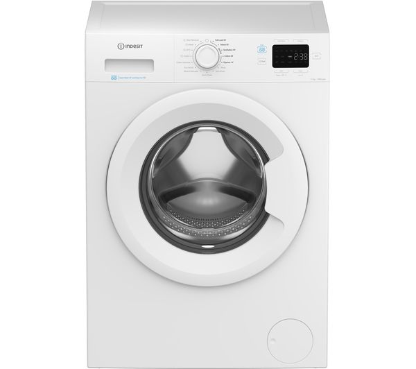 An image of INDESIT Push&Go IP 1146 11 kg 1400 Spin Washing Machine - White