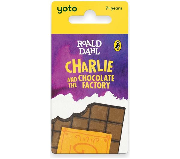 An image of YOTO Roald Dahl: Charlie and the Chocolate Factory Audio Card