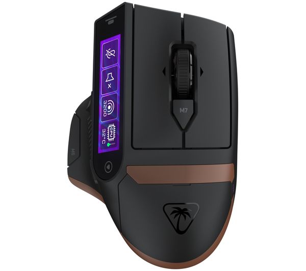 An image of TURTLE BEACH Command Series MC7 Wireless Optical Gaming Mouse - Black & Copper