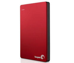 SEAGATE Backup Plus Portable Hard Drive - 1 TB, Red