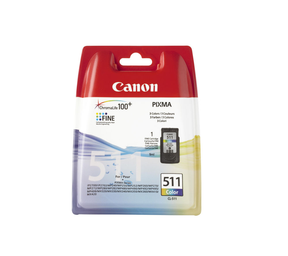 CANON CLI-511 Tri-colour Ink Cartridge review