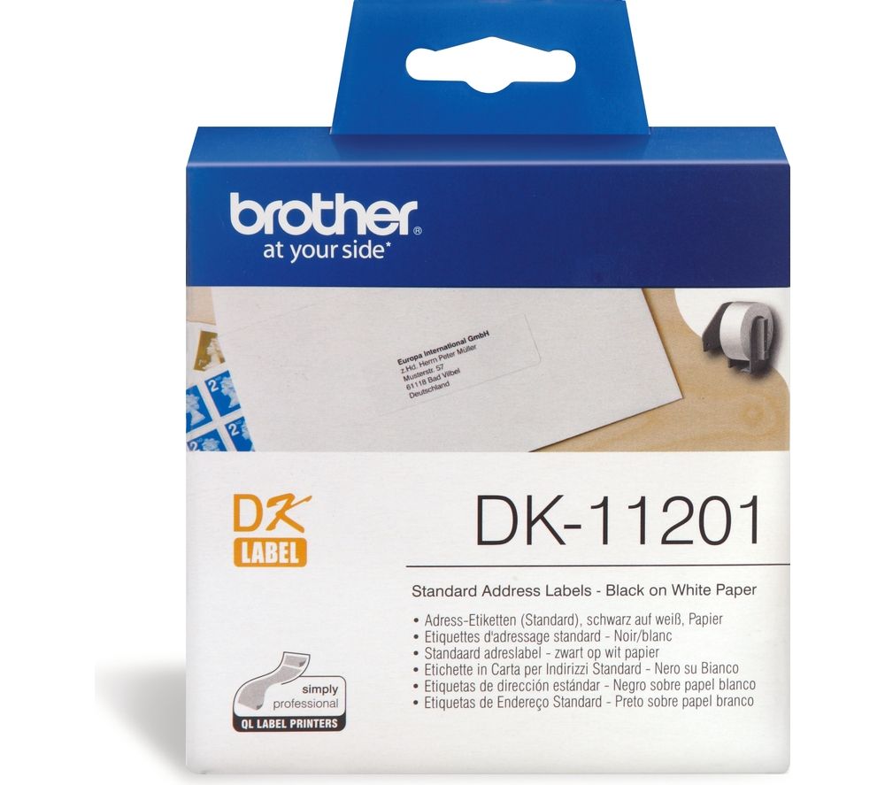 BROTHER DK11201 29 x 90 mm Standard Address Labels
