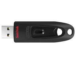 SANDISK Ultra USB 3.0 Memory Stick - 128 GB, Black