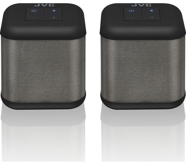  JVC SPAT3B Portable Bluetooth Wireless Speakers Black Currys PC
