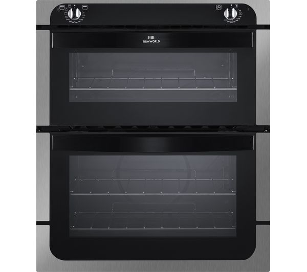 NEW WORLD NW701DO Electric Built under Double Oven Black Stainless Steel 444441485 Currys Business