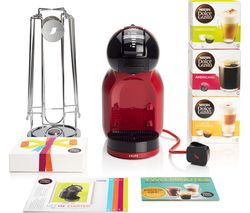 Kp120bun Dolce Gusto By Krups Mini Me Kp120bun Hot Drinks Machine Starter Pack Red Currys Pc World Business