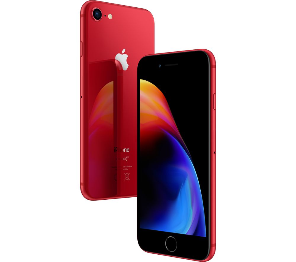 iphone in red