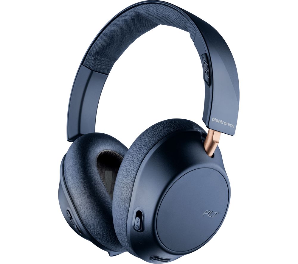 PLANTRONICS Back Beat Go 810 Wireless Bluetooth Noise-Cancelling Headphones - Navy Blue