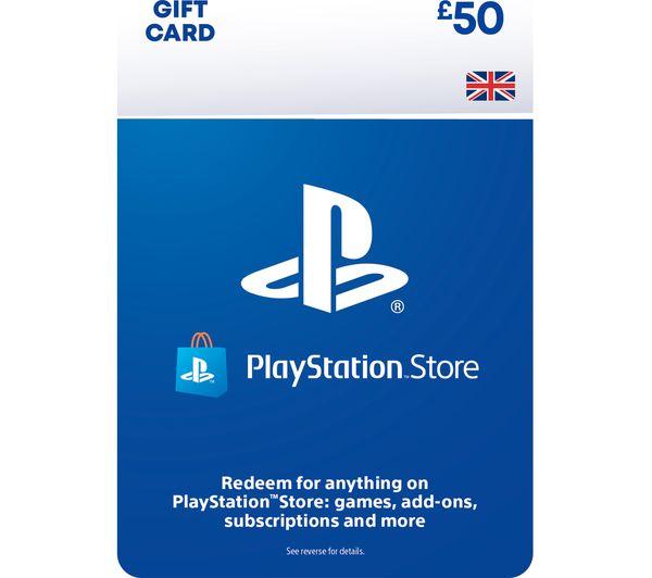 PLAYSTATION Store £50 Wallet Top-Up