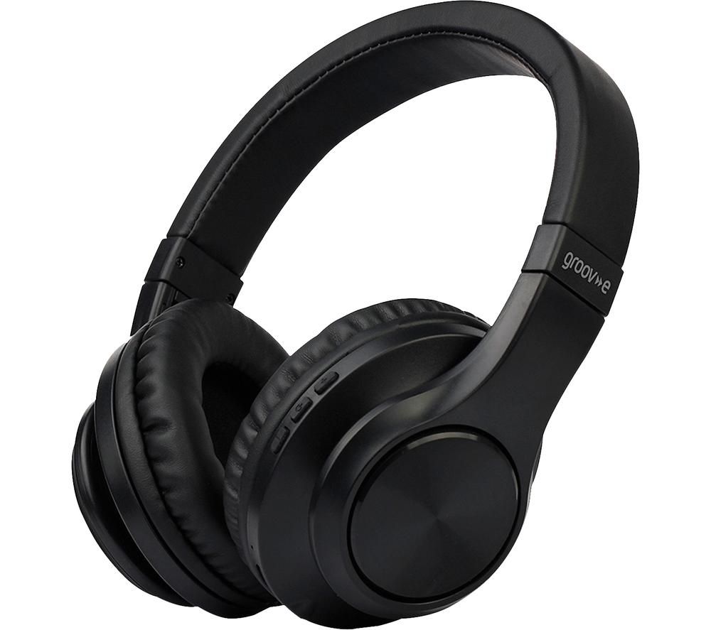 Rhythm GV-BT550 Wireless Bluetooth Headphones - Black