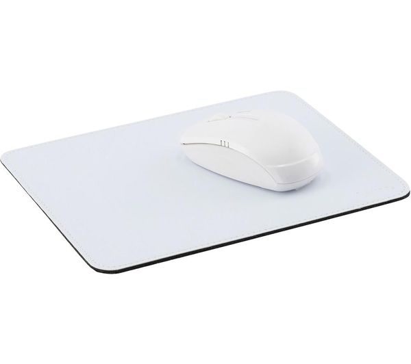 Buy HAMA Leather Mouse Pad - White | Free Delivery | Currys