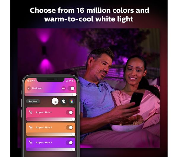 1746330P7 PHILIPS HUE Appear White Colour Ambiance Smart