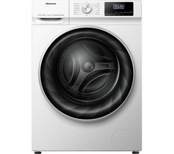 Image of HISENSE WDQY1014EVJM 10 kg Washer Dryer - White