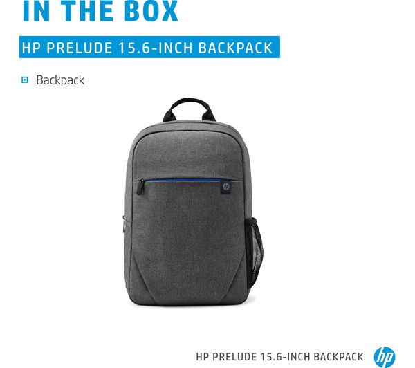 2Z8P3AA HP Prelude 15.6 Laptop Backpack Grey Currys Business