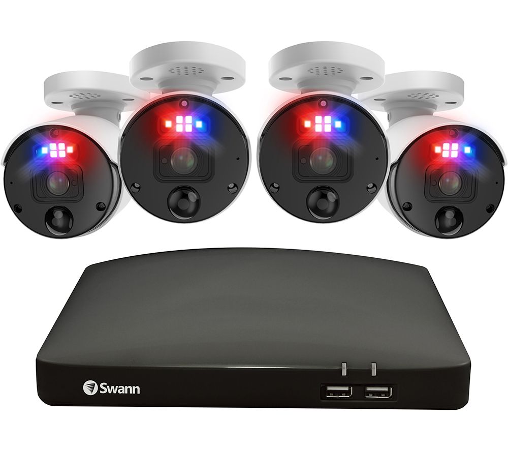 Master-Series SWNVK-879904 8-channel 4K Ultra HD NVR Security System - 2 TB, 4 Cameras