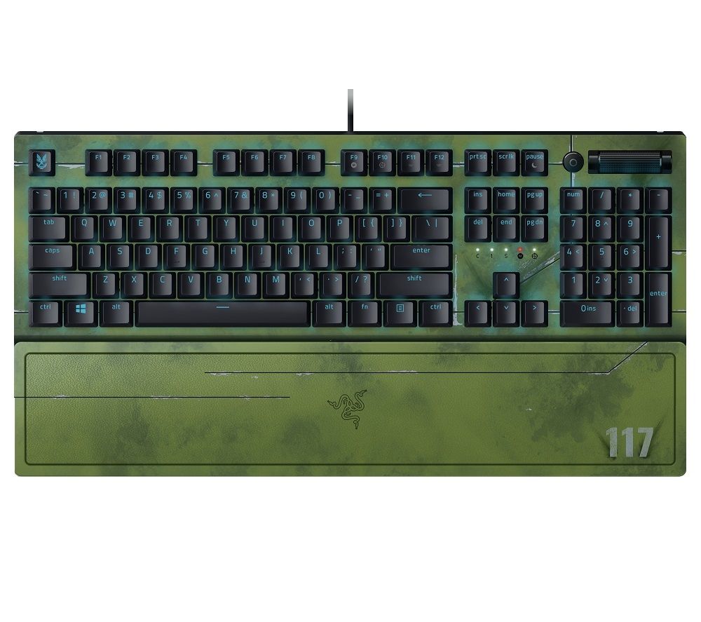 RAZER BlackWidow V3 Mechanical Gaming Keyboard Halo Infinite Edition