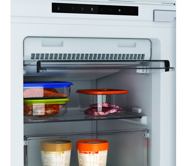 8059019043555 HAIER HFE 172 NF UK Integrated Tall Freezer Sliding