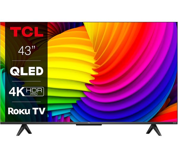 Tcl 43rc630k Roku Tv 43 Smart 4k Ultra Hd Hdr Qled Tv